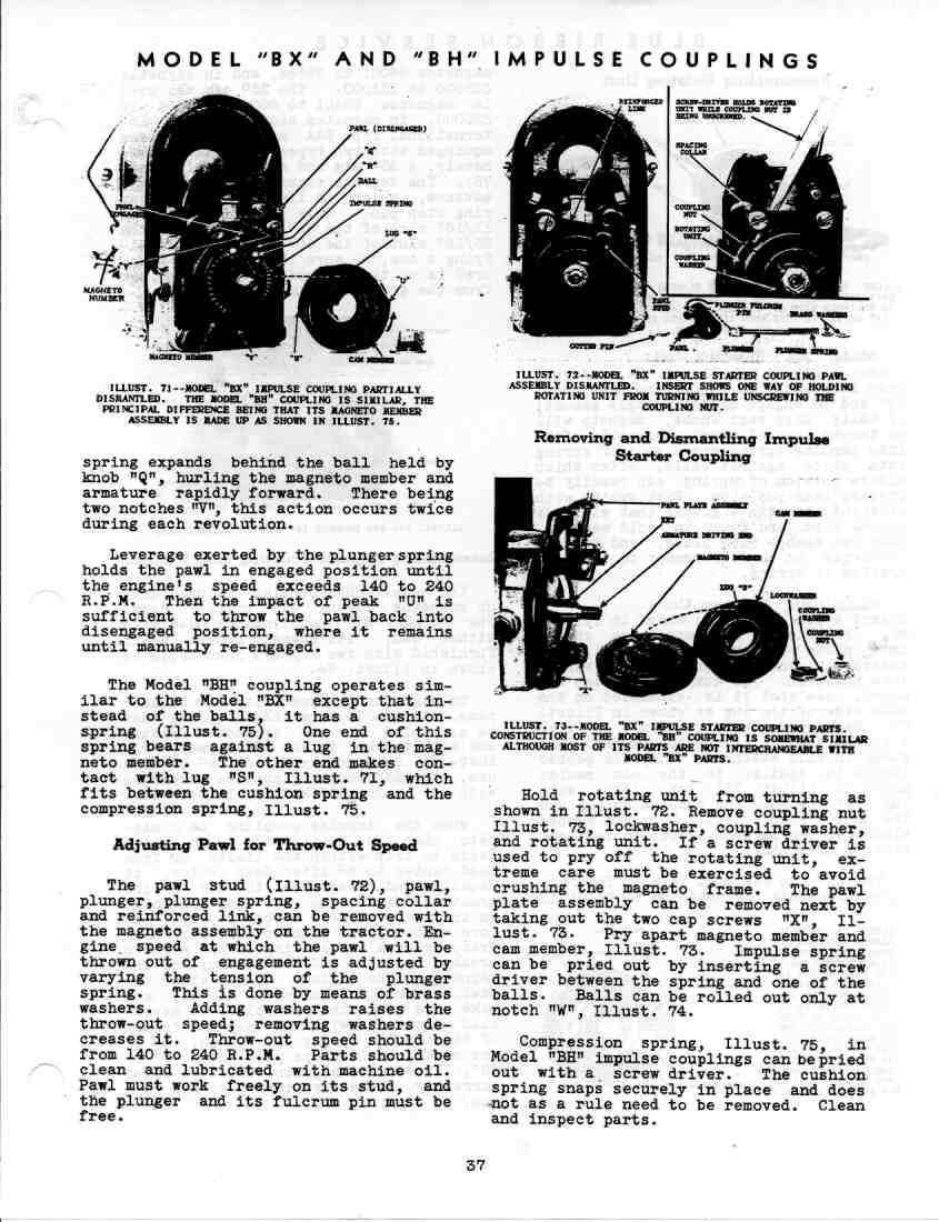 GSS-5035 Service Manual Magnetos